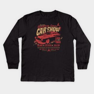 COOL CAR SHOW Kids Long Sleeve T-Shirt